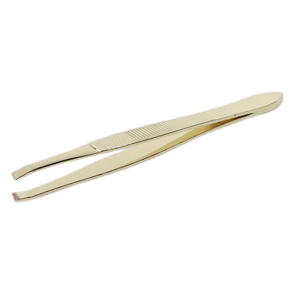 A620 Eyebrow Tweezers Stainless Steel Non Slip Hair Removal Clip for Hair Eyebrow Removal