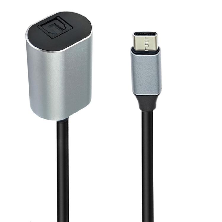 

Fiber Digital Sound Cable USB C Male To SPDIF Female Converter Transmission Adapter For Computer Laptop Accessories 1