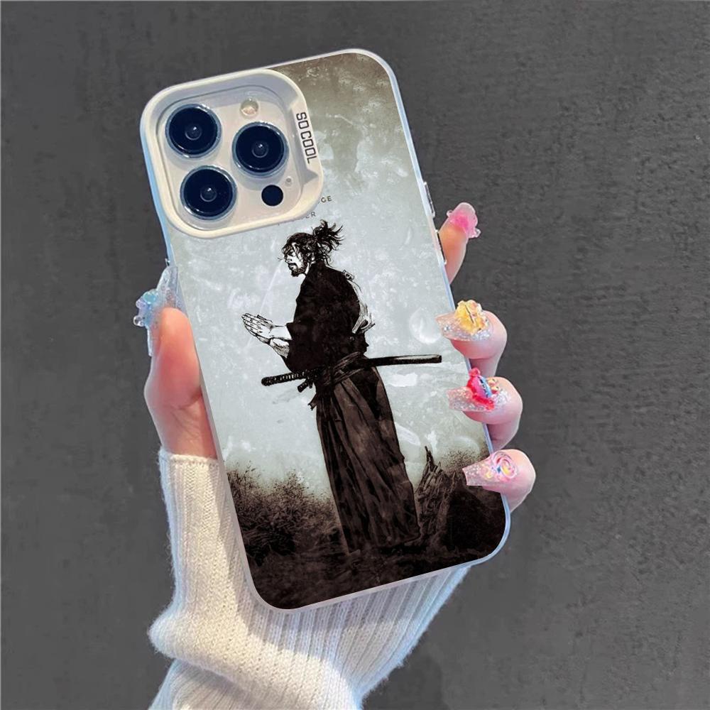 Vagabond Manga Phone Case For IPhone 16 15 14 13 12 11 Pro Max X XR XSMAX 8 7 Plus Matte Shockproof Back Cover