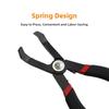 30 Degree and 80 Degree Car Interior Trim Fastener Remover Pliers Made of High Carbon Steel with Spring Mechanism