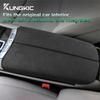 For BMW 7 Series F01 F02 F03 F04 2009 2010 2011 2012 2013 2014 2015 Car Center Console Armrest Trim Cover Italian Premium Suede