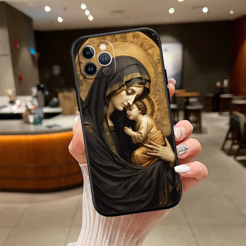 

RE62 Virgen Maria Phone Case for OPPO A40 A60 A80 A15 A16 A16K A12 A17 A17K A54 A54S A53 A53S A55 A56 A57 A98 F23 OPPO A56 5G