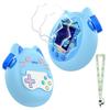 Tamagotchi Paradise Electronic Pet Toy for Kids Case 2 Films Neck Strap Full Protection Silicone Case with Carabiner Charging Scratch Resistant - + +