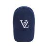 VARZAR Monogram Big Logo Overfit Buckle Cap Navy