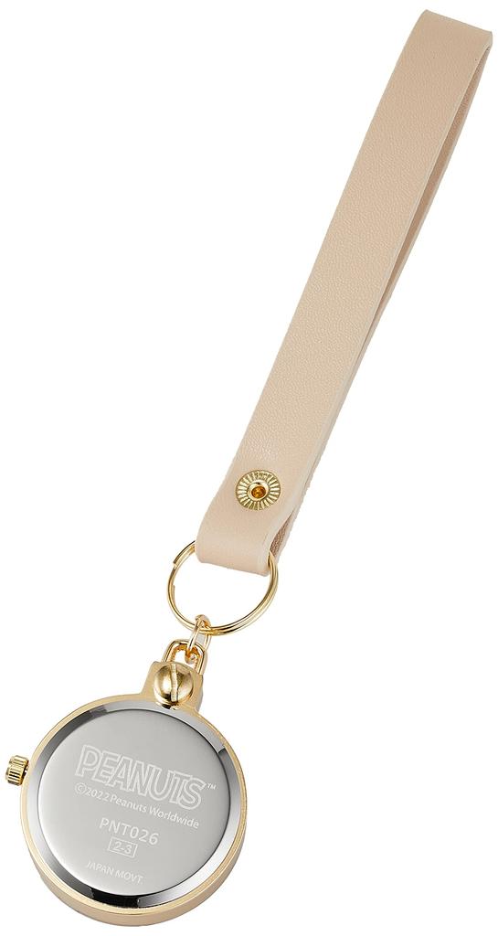 Pocket Watch Snoopy Bag Charm with Cover Lucy Beige [Fieldwork] PNT026-1 Women's