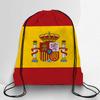 Drawstring Backpack with Cross Print Portable Storage Bag Lightweight Sports Sackpack for Outdoor Travel Gym School