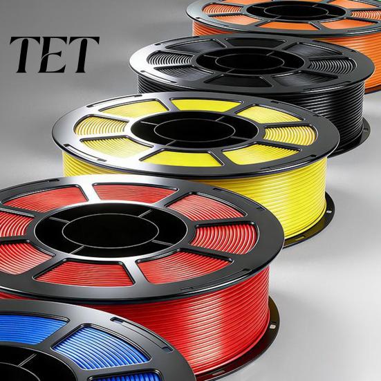 Moisture Proof Filament PETG 3D Printer 1.75mm, 1kg Spool High Toughness for Printing Material Speed Printer, Solid Color Projects FDM Supplies