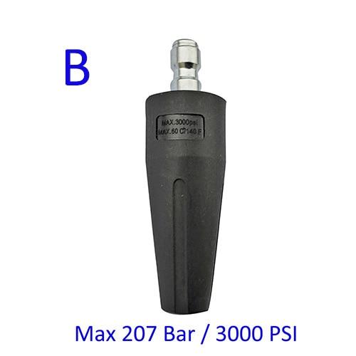 

Вращающаяся турбонасадка для грязевого бластера с быстроразъемным разъемом 1/4 дюйма № 035 для моек высокого давления, автомобильных стиральных машин