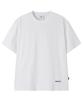Opeunyadeu(Owai) Check Trump Patch Tee - White