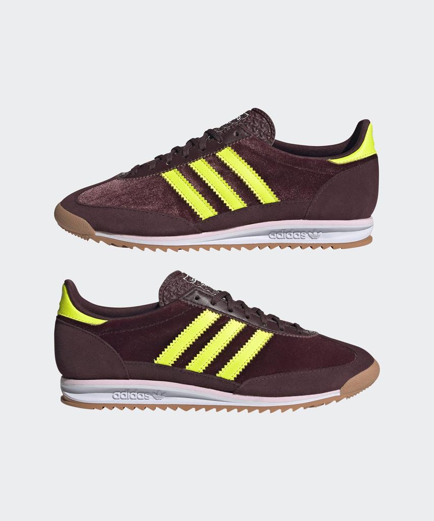 adidas Sl 72 Og - Burgundy:Solar Yellow / Ji0195