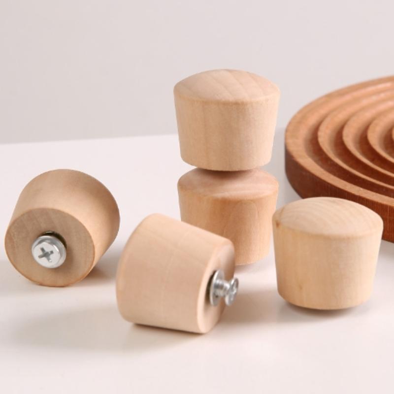 Pot Lid Handle Universal Pot Lid Holding Handle Wood Replaceable Knob Cap Cookware Handgrip Parts Kitchen Accessorie