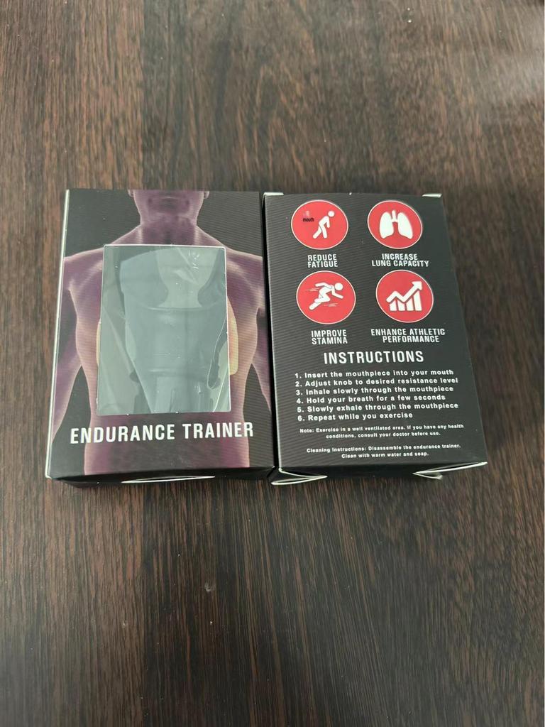 Portable Adjustable Resistance Fitness & Breathing Trainer