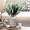 Artificial Flowers 6 Bundles Lavender Bouquet- White 36*10 Cm