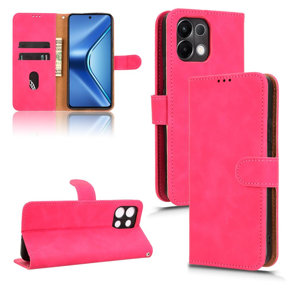 Leather Case For Oppo K13 5G/K13x/K12s (China) Skin Feel Anti Drop Wallet Flip Phone Cover