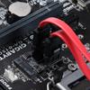 Mzhou M.2 Key A+E to Dual SATA Adapter Card - 2-Port SATA (6 Gbps) Expansion for Windows 1087 and Linux - Includes 2 SATA Cables and M.2 Screws -