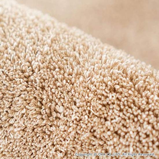 Oka Bathroom Foot 50cm X PLYS Sofi Mat, Beige, Approx. 70cm, Base,