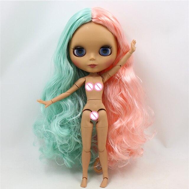 

ICY DBS Blyth кукла 1/6 bjd игрушка красочные смешанные волосы случайные цвета глаз кукла на заказ подарок для девочек аниме