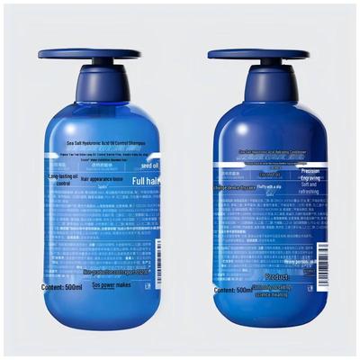 Sea Salt & Hyaluronic Acid Oil Control Shampoo & Conditioner Set