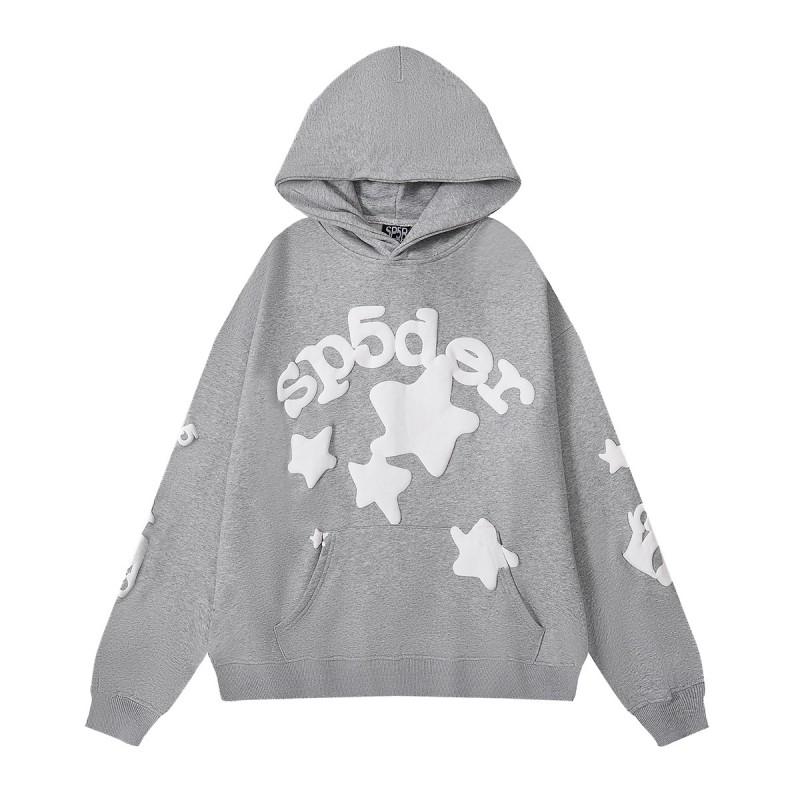 Unisex Oversized Hoodie With Puff Print Letter Design Streetwear Casual Sweatshirt Teens Adults