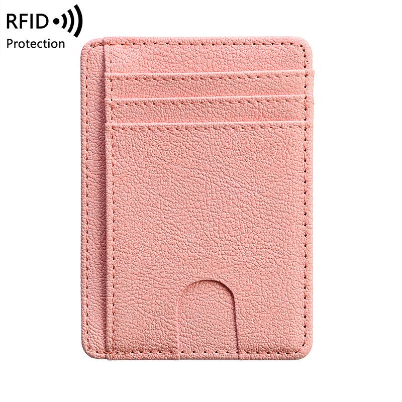 Portafoglio Antimanomissione RFID con Slot per Airtag