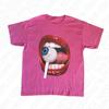 Vintage Y2K Cotton Tshirt Harajuku Graphic Print Tee Grunge Gothic Casual Short Sleeve Tshirt Oversized Hip Hop Streetwear Top