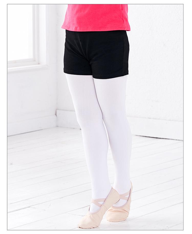 Children's Professional Ballet Black Dance Shorts for Training and Exams