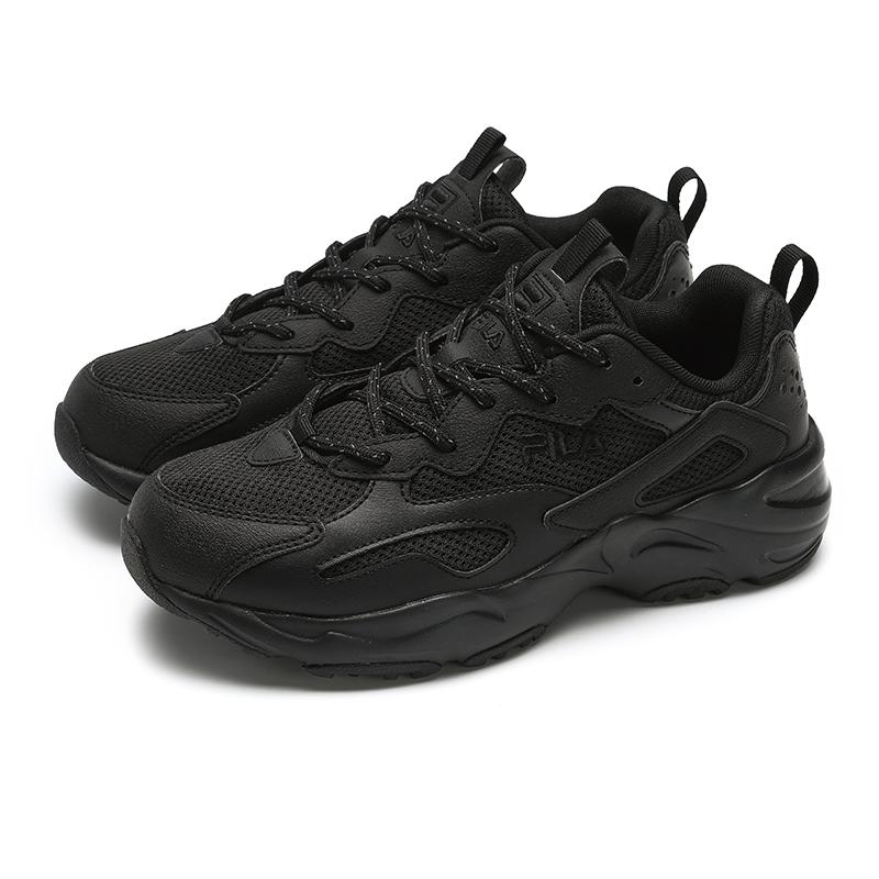 FILA Tracer Comfortable Versatile Durable Low-Top Running Shoes Women sneaker Black F12W442126FBK