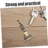 UKCOCO 5-Piece Retro Smooth Brass Hand Bell Set for Ceremonies, Meditation, Altar Decoration, Yoga, and Prayer. Smooth Edges for Home, Office, and Sho