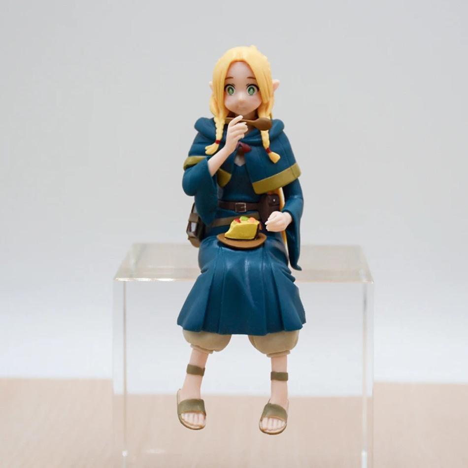 Anime Girl Statue - Delicious in the Dungeon Marcil Donato Sitting Doll Toy Gift with Dungeon Food Leo Stouten Action Figure