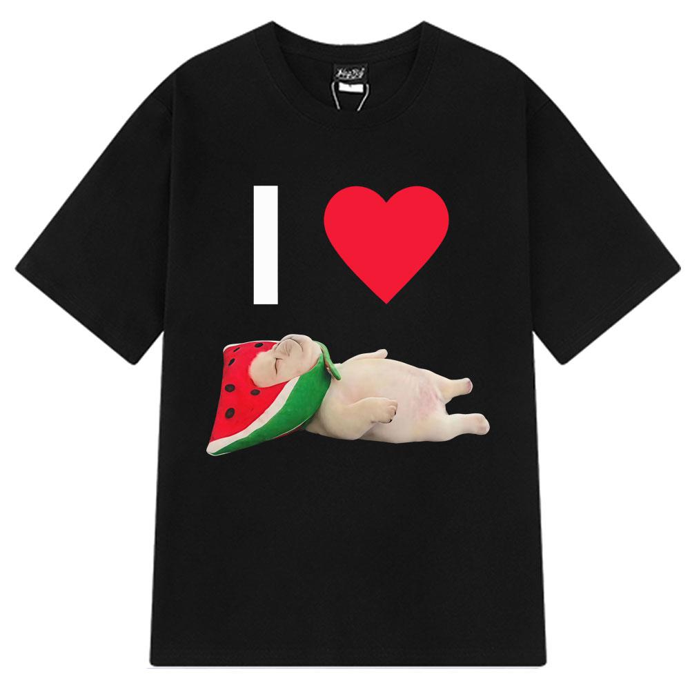 

2025 New Casual Short Sleeve T-Shir Print Cotton Regular Fit Round Neck Breathable Loose Unisex Tee Men Women Clothing Fortnite 4XL