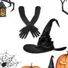 Vampires Halloween Hat Set Stage Performances Hat Multifunctional Witch Hat for Theme Parties and Stage Performances