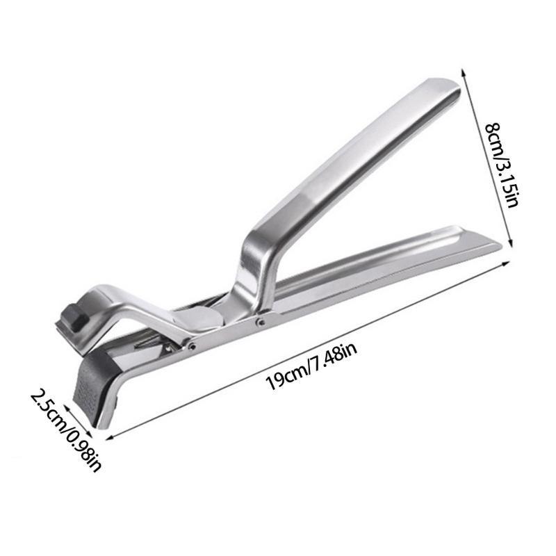 Stainless Steels Kitchen Tongs For Lifting Bowls Pot Heatproof Handle Design Plate Gripper Anti-scalding Clip