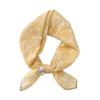 Carré en Coton Petit Carré Foulard Rétro Littéraire Petit Foulard en Soie Foulard Décoratif Petit et Frais pour Femme Cache-cou Rouge Foulard Mode Impression