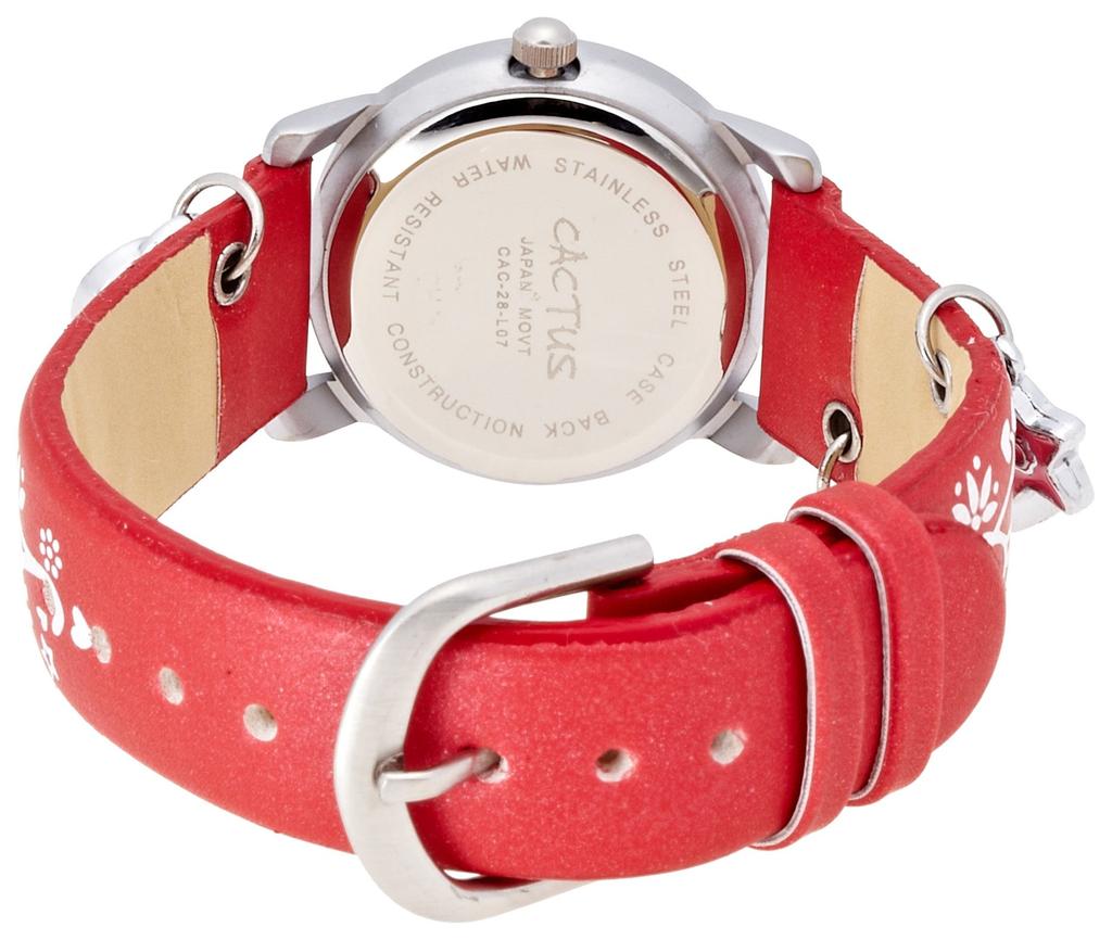 CACTUS Dětské hodinky Červené Dívčí Dovezeno [CACTUS] CAC-28-L07 [Běžný produkt]