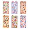 Hot Selling 3D Relief Crystal Japanese Food Stickers Sushi Ramen Decals for Toddler Reward Scrapbooking Phone Case Gift