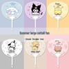 LIEI Children's Cartoon Plastic Summer Fan