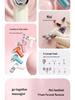 Nine-Head Professional Muscle Relaxation Massager: Multi-functional Neck and Sports Massage Gun