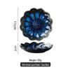 Japanese Ceramic Petal Seasoning Dish Set for Home - Creative Dipping & Fruit Plates, Hot Pot Dish