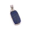 Natural Lapis Lazuli Gemstone Handmade 925 Solid Silver Gift Pendant 1.50" R3t46