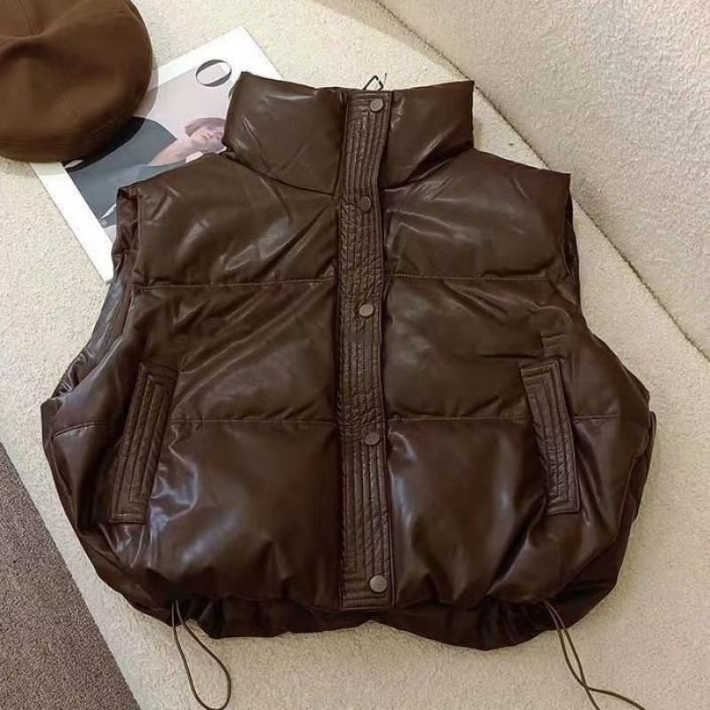 Vest Women's Short New Autumn and Cold Season Loose Outer Wear Versatile Vest Vest Outerwear
