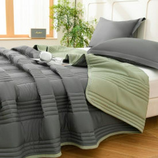 Fresh Style Washed Summer Quilt - Air Conditioning Comfort with Free Shipping