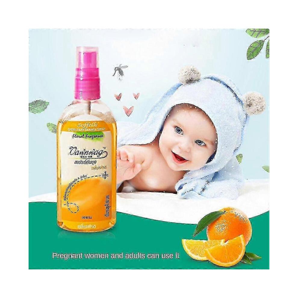 3pcs 80ml Mosquito Spray Thailand Plant Anti-mosquito Bite Swelling Itching Mosquito Repellent Liquid Spray for Body