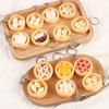 Keychain Pendant Food Steamer Design Lifelike Hanging Ornament Keys Backpack Car Decoration Daily