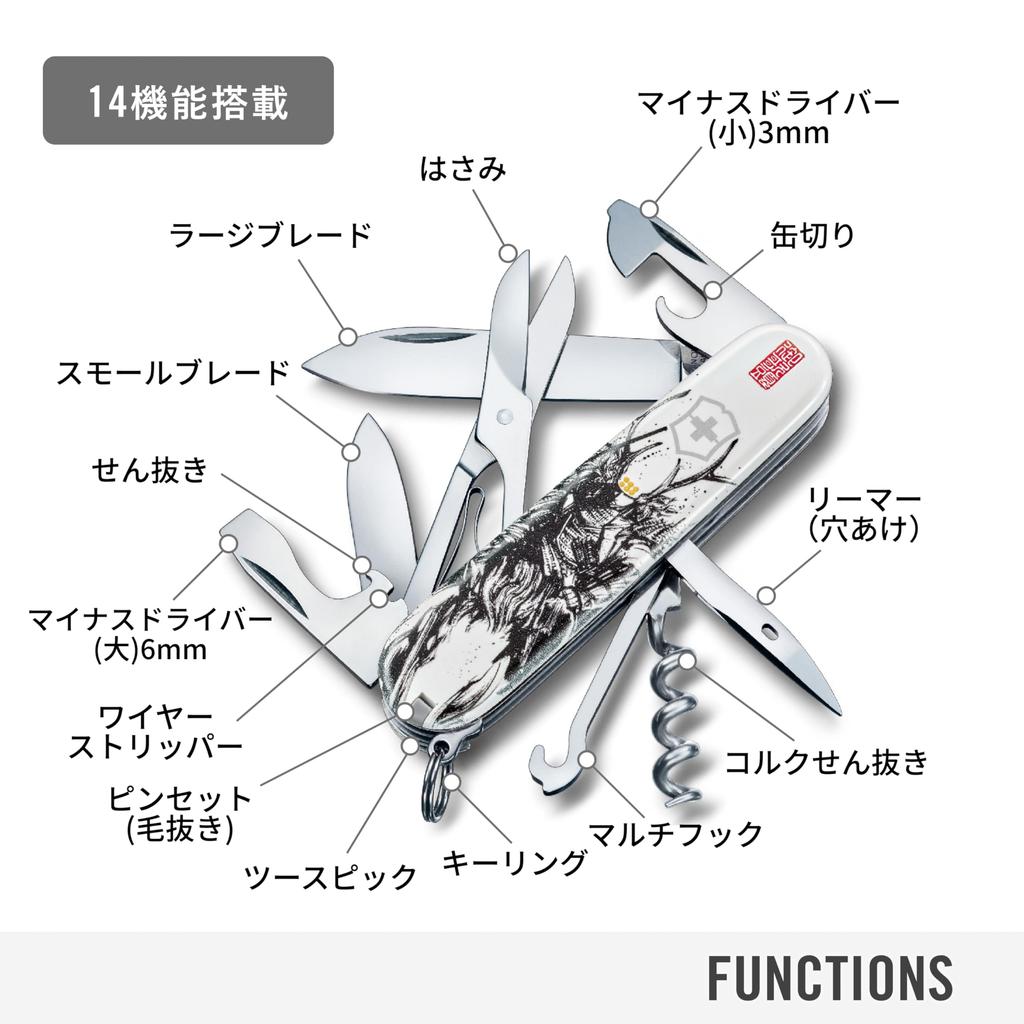 VICTORINOX Sengoku Sumi-e Climber Yukimura Sanada Multi-tool In Special Paulownia Box Genuine Japanese 1.3703.7-X1