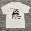 The Rasmus 'Creatures of Chaos' Cat White All Size Shirt HH142 Unisex T-Shirt