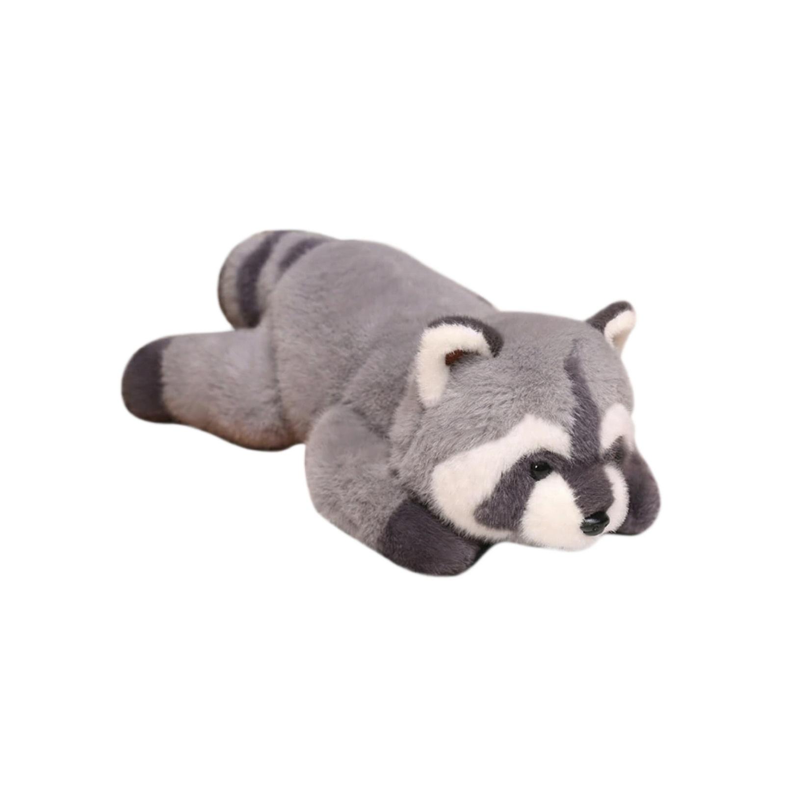 

Plush Raccoon Stuffed Animal Toy Soft Plush Doll for Home Office Desk Decoration and Gift for Kids and Adults One Size