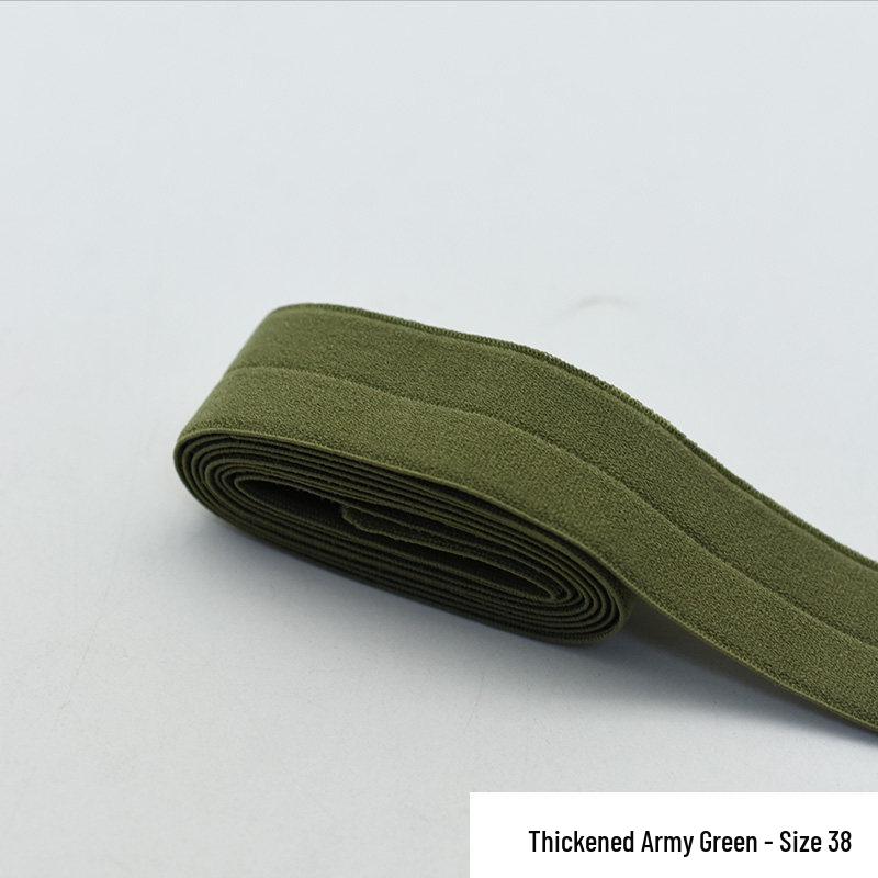 2-2.3cm Thick Elastic Fold-Over Binding Tape for Clothing and Jackets