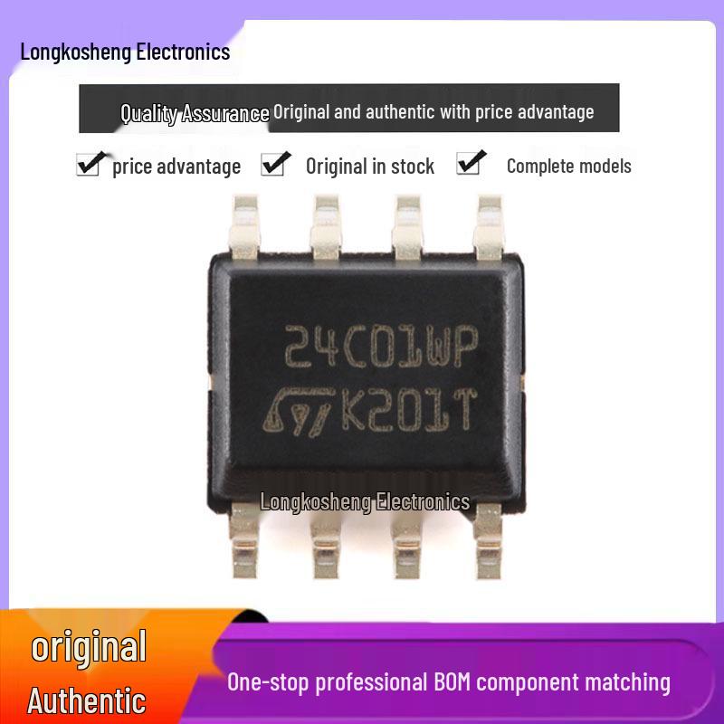 

M24C01-WMN6TP 1Kb Serial I2C EEPROM SOP-8 Chip