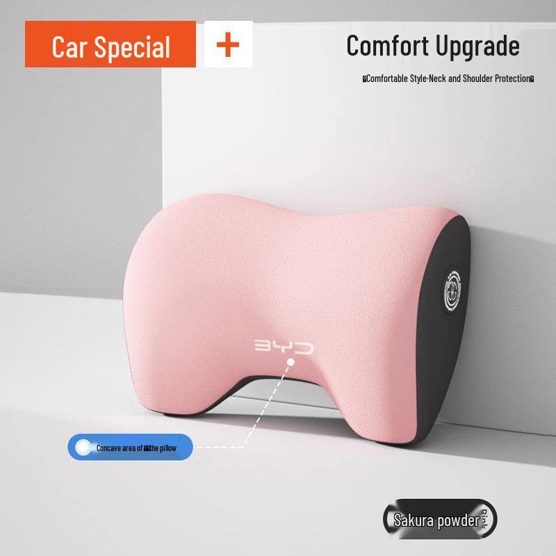 BYD Car Neck & Lumbar Support Cushion for Qinplus/Songpro/Seagull/Haipei Hui