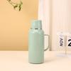Classic Vintage Mechanical Insulated Flask With Handle 1000ml For Travel And Gift Use